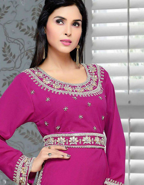 Embroidered Long Kaftan Dresses Melodic